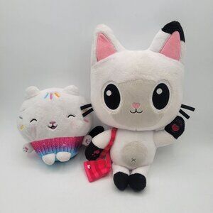 Dreamworks Animation Gabby's Dollhouse Lot of Plush - Cakey & Talking Pandy